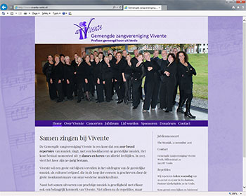 CLIM.nl portfolio: Gemengde zangvereniging Vivente