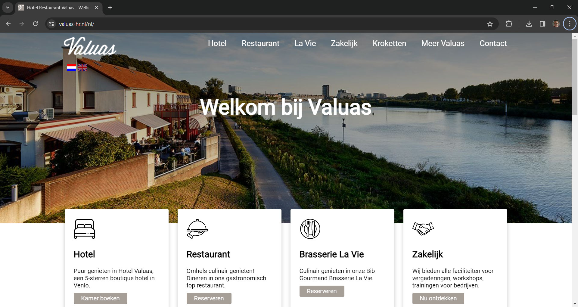 CLIM.nl portfolio: Hotel Restaurant Valuas