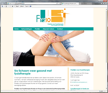 CLIM.nl portfolio: Fysiotherapie Knops