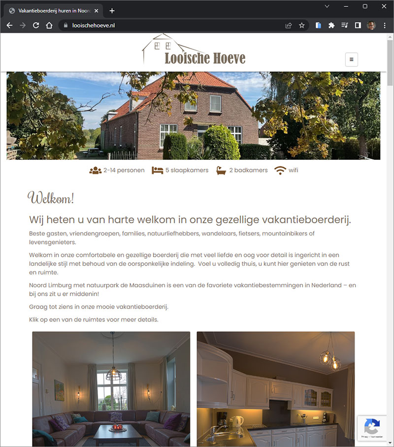 CLIM.nl portfolio: Vakantieboerderij De Looische Hoeve