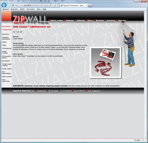 CLIM.nl portfolio: ZipWall