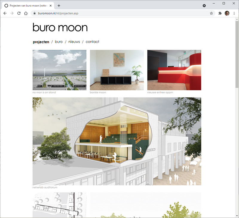 CLIM.nl portfolio: buro moon architect